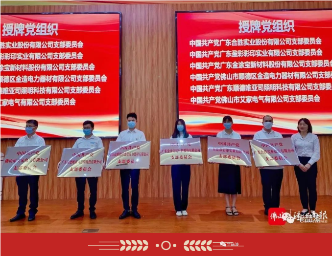 喜讯！suncitygroup太阳成集团党支部正式成立！